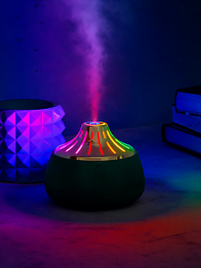 Увлажнитель воздуха для дома Огонёк OG-HOM02 Зеленый/золото